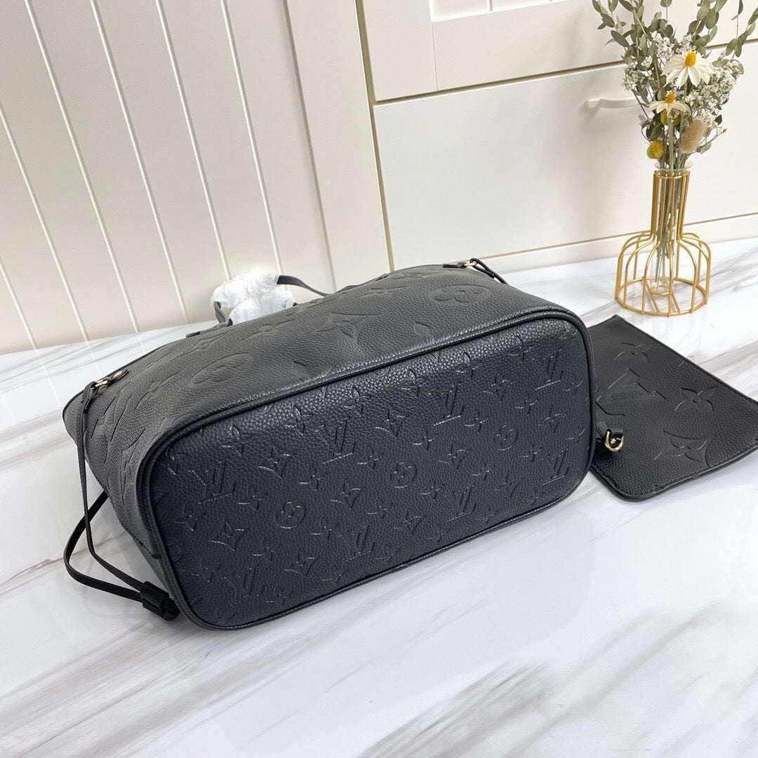 Louis Vuitton Neverfull MM Monogram Empreinte Leather