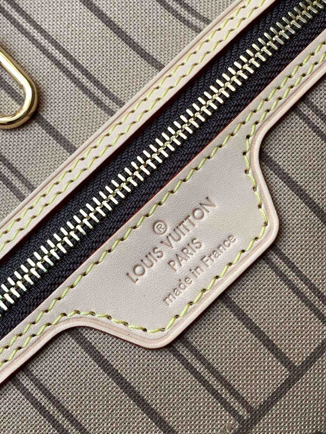 Louis Vuitton Neverfull MM Tote Bag Rose Beige