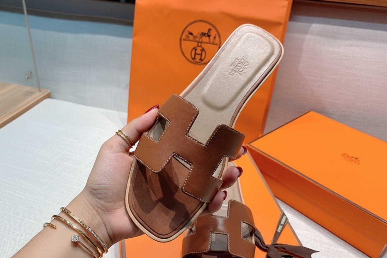 Hermes Oran Sandal
